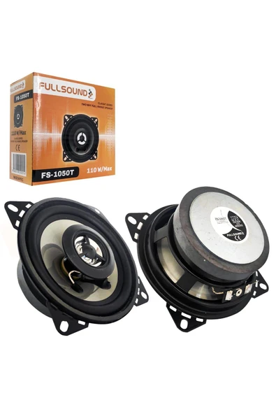 atesin online Fullsound Fs-1050t Hoparlör 10cm 100 Watt Tweeterli 1 Adet ürün görseli 1