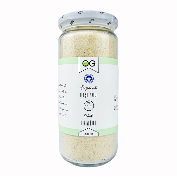 OG Organik Ruşeymli Bebek İrmiği 320gr ürün görseli 1