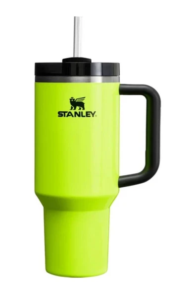 Stanley Quencher Pipetli Termos 1,18 Lt Neon Sarı ürün görseli 1