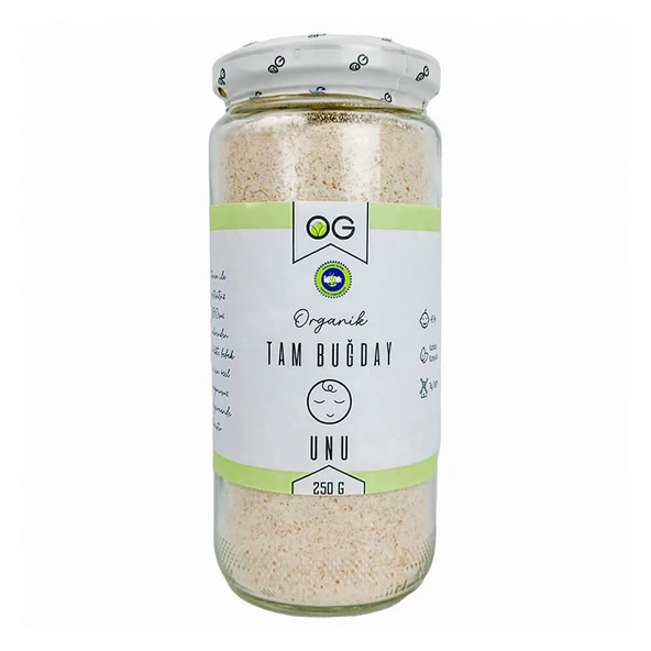 OG Organik Tam Buğday Unu 250gr ürün görseli 1