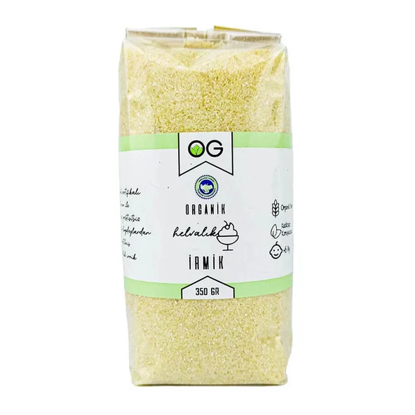 OG Organik Helvalık İrmik 350gr ürün görseli 1