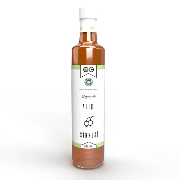 OG Organik Alıç Sirkesi 500ml ürün görseli 1