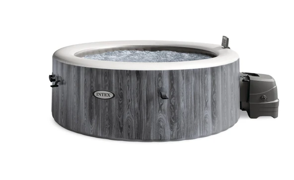 İNTEX 28440EX 4 KİŞİLİK GREYWOOD DELUXE YUVARLAK SPA SETİ 1.96m x 71cm ürün görseli 1