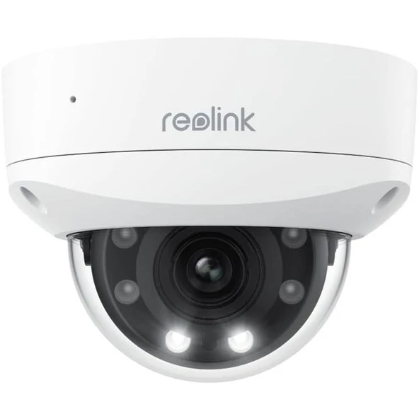 REOLINK 8MP DOME Motorize 5x Zoom P437 IP Güvenlik Kamerası PoE IP67, Renkli ürün görseli 1