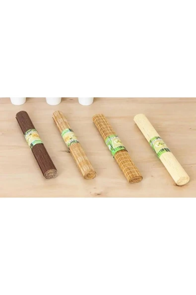 YAPAY ÇİÇEK DERYASI Bambu 2'li Amerikan Servis 43,5x30,5 Cm ürün görseli 1