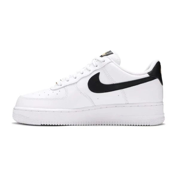 Nike Air Force 1 07 Essential White Black - Resim 2