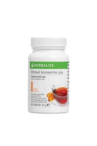 HERBALİFE ÇAY  ŞEFTALİ 50GR ürün görseli 1