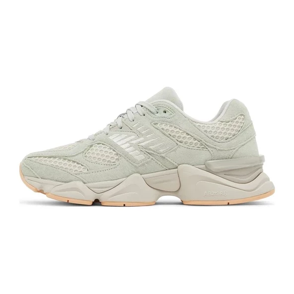 New Balance 9060 Silver Moss Green - Resim 2