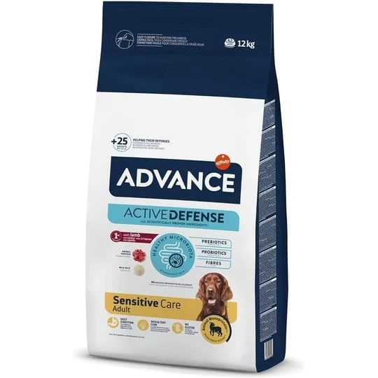 Advance Kuzu Etli ve Pirinçli Hassas Yetişkin Köpek Maması 12kg ürün görseli 1