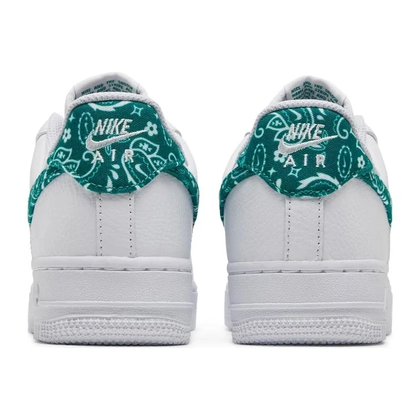 Nike Air Force 1 07 Essentials Green Paisley - Resim 4