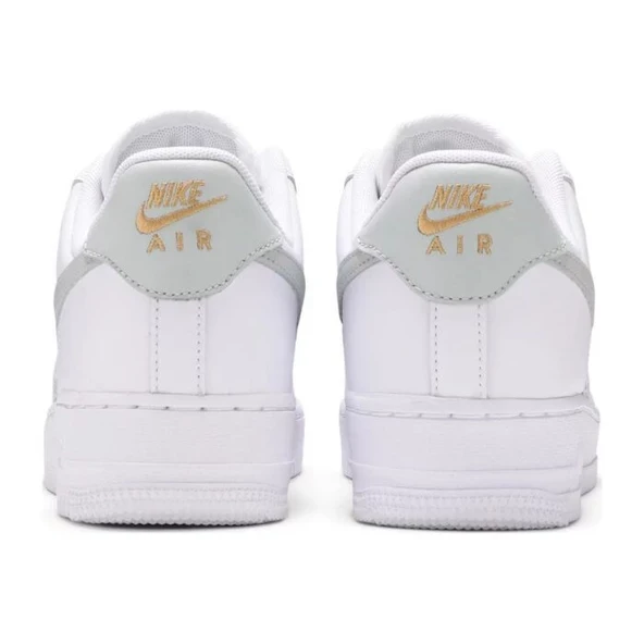 Nike Air Force 1 Low White Grey Gold - Resim 4