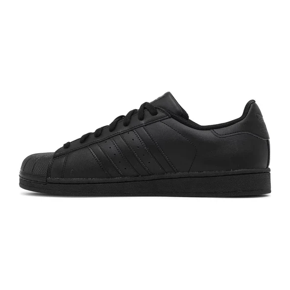 adidas Superstar Triple Black - Resim 2