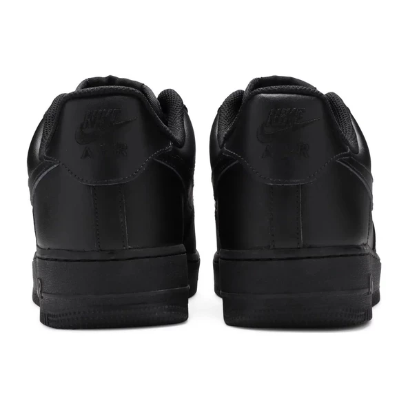 Nike Air Force 1 07 Triple Black - Resim 4