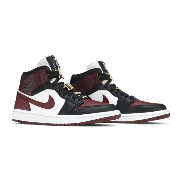 Air Jordan 1 Mid SE Gold Pendant - Resim 3