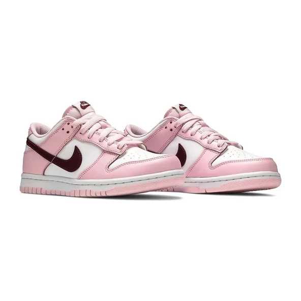 Dunk Low Pink Foam Red White - Resim 3