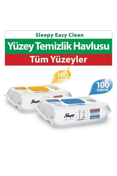 Sleepy Easy Clean Çamaşır suyu ve Arap sabun Katkılı 100'lü ürün görseli 1