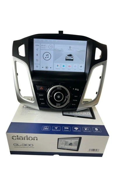 Ford Focus 3-3.5 GRİ CLARİON 4-64 TAM PROFESYONEL OEM MULTİMEDİA (ORJ) ürün görseli 1