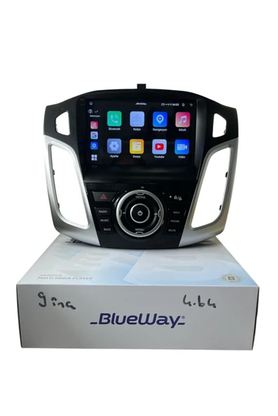 Ford Focus 3-3.5 GRİ BLUEWAY 4-64 PROFESYONEL OEM MULTİMEDİA ürün görseli 1