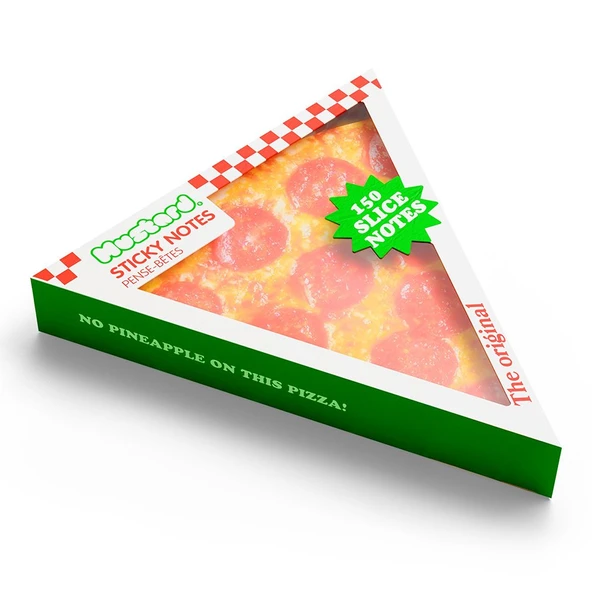 Mustard Pizza Sticky Not Kağıdı ürün görseli 1