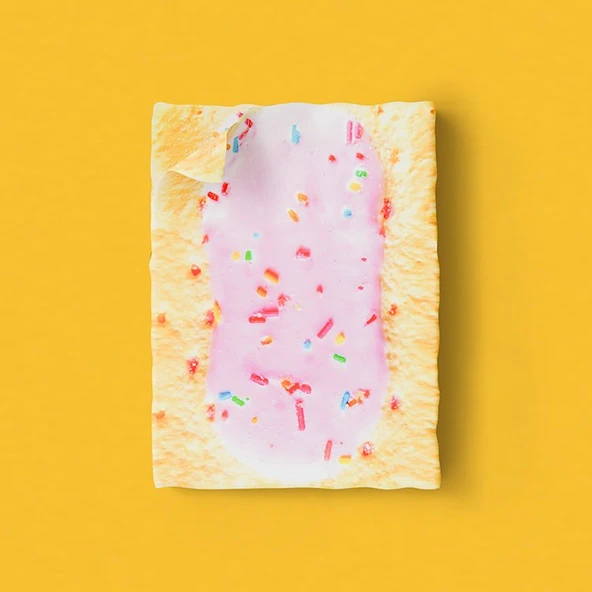 Mustard Pop Tarts Sticky Not Kağıdı - Resim 2