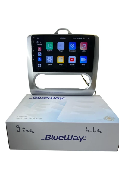 Ford Focus 2 DİJİTAL BLUEWAY 4-64 PROFESYONEL OEM MULTİMEDİA - Resim 2