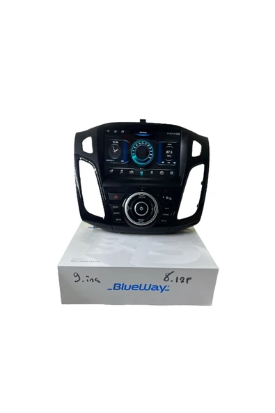 Ford Focus 3-3.5 SİYAH BLUEWAY 8-128 TAM PROFESYONEL OEM MULTİMEDİA ürün görseli 1