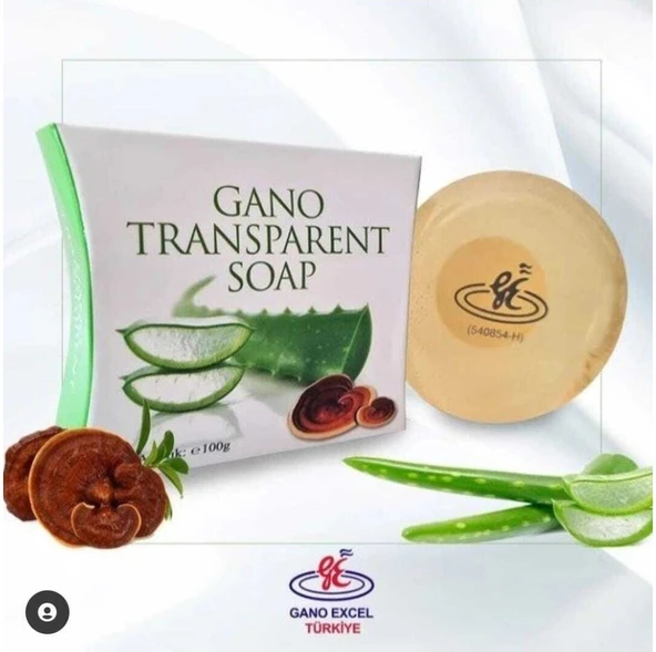 GANO EXCEL TRANSPARENT SABUN  + ROOİBOS ÇAY - Resim 2