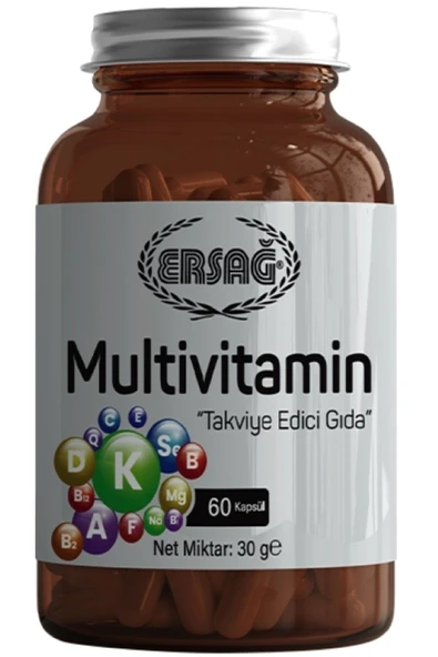 ERSAĞ MULTİVİTAMİN (60 KAPSÜL) ürün görseli 1