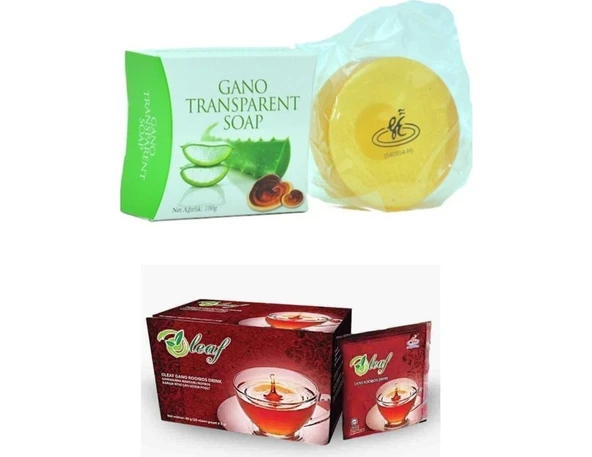 GANO EXCEL TRANSPARENT SABUN  + ROOİBOS ÇAY ürün görseli 1