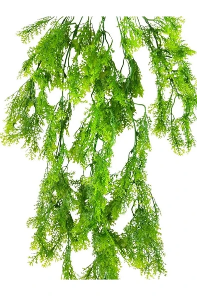 YAPAY ÇİÇEK DERYASI Yapay Çiçek Sarkan  5 Dal 60cm Yeşil Yapay Sarmaşık ürün görseli 1