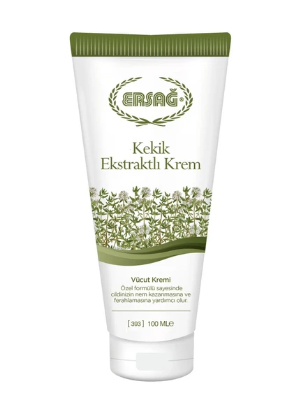 ERSAĞ KEKİK EKSTRAKTLI VÜCUT  KREMİ 100 ML ürün görseli 1