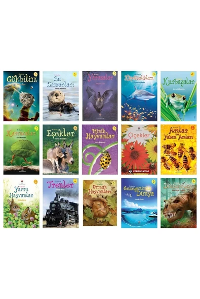 Tübitak Popüler Bilim Ilk Okuma Kitapları 15 Kitap Set (7+ Yaş) Set 1 ürün görseli 1