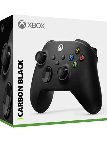 Microsoft Xbox Wireless Controller 9. Nesil Carbon Black Siyah Orjinal ürün görseli 1