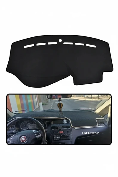 FIAT Linea 2007-2015 Modellerine Uygun ESKİTORPİDO KORUMA HALISI SİYAH KENAR ürün görseli 1