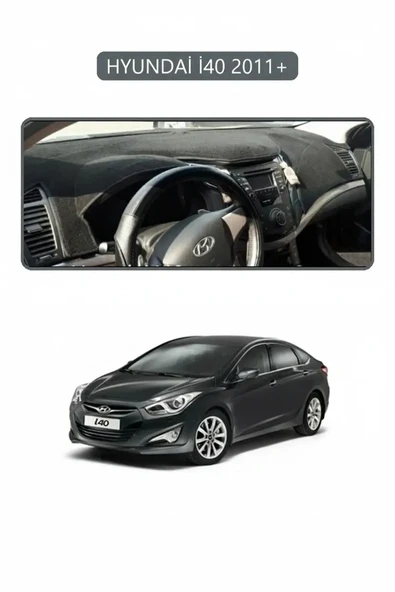HYUNDAİ İ40 2011+ (i30 )TORPİDO KORUMA HALISI GRİ KENAR ürün görseli 1