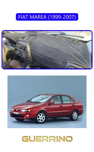 FIAT MAREA 1999-2007TORPİDO KORUMA HALISI MAVİ KENAR ürün görseli 1