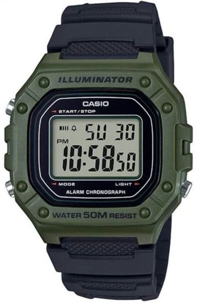 CASIO W-218H-3AVDF KOL SAATİ ürün görseli 1