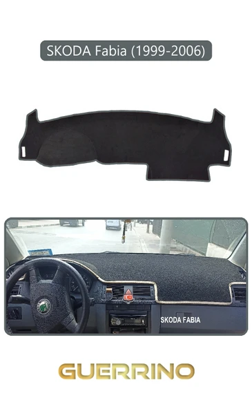 SKODA Fabia (1999-2006)TORPİDO KORUMA HALISI GRİ KENAR ürün görseli 1