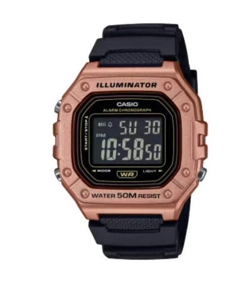 CASIO W-218HM-5BVDF KOL SAATİ ürün görseli 1