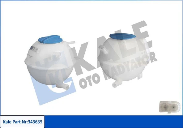 RADYATÖR YEDEK SU DEPOSU (KAPAKLI) VOLKSWAGEN GOLF IV BORA AUDI A3 SEATCORDOBA BIZA LEON TOLEDO SKODA OCTAVIA 19 TDI 99-11 1J0121403B ürün görseli 1