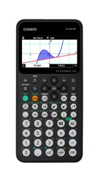 Casio FX-CG100-W-DT Grafik Çizen Bilimsel Hesap Makinesi ürün görseli 1