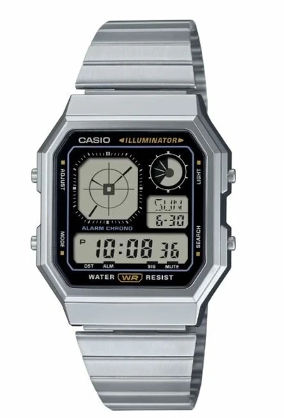 CASIO A130WE-1ADF RETRO ERKEK KOL SAATİ ürün görseli 1