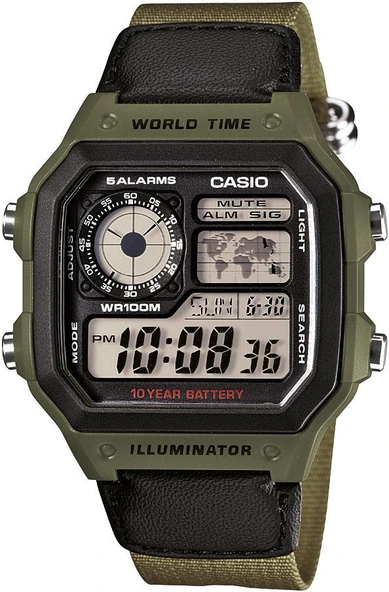 Casio AE-1200WHB-3BVDF Kol Saati ürün görseli 1