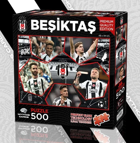 Beşiktaş Lisanslı Puzzle 500 Parça ürün görseli 1