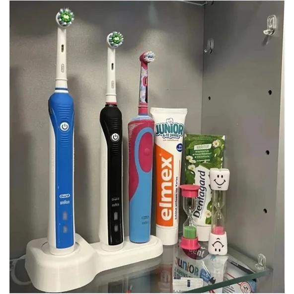 Oral-B Elektrikli Şarjlı Diş Fırçası Standı 2 Slotlu ürün görseli 1