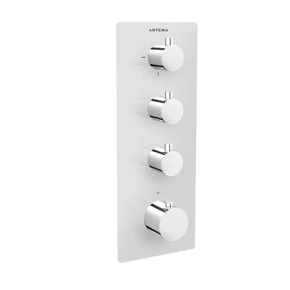 Artema A47189 AquaHeat S5 Ankastre Banyo/Duş Bataryası (5 Yollu Yönlendirici) ürün görseli 1
