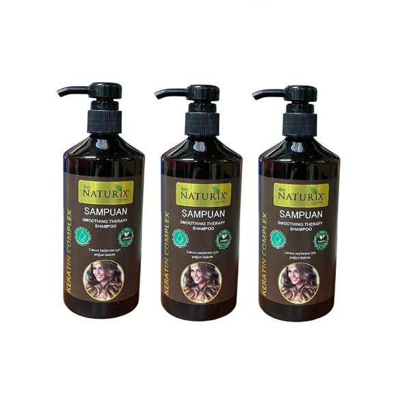 Keratin Complex Şampuan 600 ml, 3Adet, Dvd Lokman Aktar ürün görseli 1