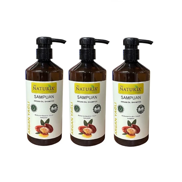 Argan Şampuan 600 ml, 3Adet, Dvd Lokman Aktar ürün görseli 1
