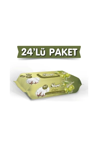 Sleepy Zeytinyağlı 90'lı Islak Mendil 90 X 24 Adet ürün görseli 1