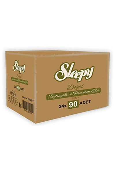 Sleepy Zeytinyağlı Islak Havlu 24x90 Lı ürün görseli 1